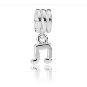 Pandora Music Note Sterling Silver Dangle Charm